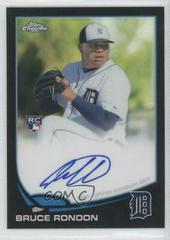 Bruce Rondon Baseball Cards 2013 Topps Chrome Rookie Autograph Prices