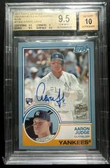 Aaron Judge #FFA-AJ Baseball Cards 2017 Topps Archives Fan Favorites Autographs Prices