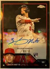 Zach Neto [Black] #USA-ZN Baseball Cards 2023 Topps Chrome Update Sapphire Autographs Prices