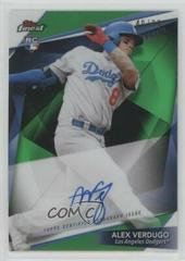 Alex Verdugo [Green Wave Refractor] Baseball Cards 2018 Topps Finest Firsts Autographs Prices