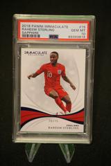 Raheem Sterling [Sapphire] #15 Soccer Cards 2018 Panini Immaculate Prices