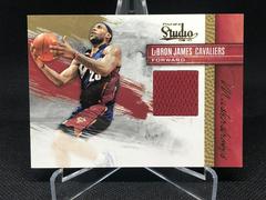 Lebron James [Materials] Basketball Cards 2009 Panini Studio Masterstrokes Prices