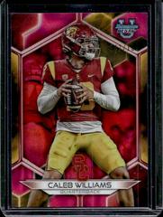 Caleb Williams [Pink Lava] #100 Football Cards 2023 Bowman's Best University Prices