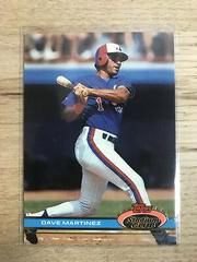 Dave Martinez #346 Baseball Cards 1991 Stadium Club Prices