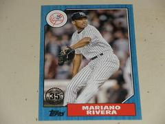 Mariano Rivera [Blue] #87TBU-42 Baseball Cards 2022 Topps Update 1987 Prices