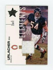Brian Urlacher [Jersey] #115 Football Cards 2007 Leaf Rookies & Stars Prices