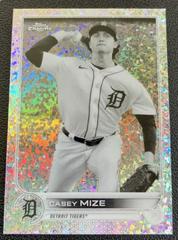 Casey Mize [Black & White Mini Diamond] Baseball Cards 2022 Topps Chrome Prices