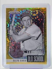 Ralph Kiner [Gold Donut Circles Prizm] #OS-10 Baseball Cards 2021 Panini Prizm Old School Prices