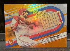 Kyle Schwarber [Orange] Baseball Cards 2023 Topps Pristine Going Gone Prices
