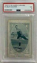 Wilbur Cooper Baseball Cards 1922 E120 American Caramel Prices