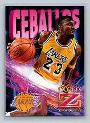 Cedric Ceballos [Z Cling] #43 Basketball Cards 1996 Skybox Z Force Prices