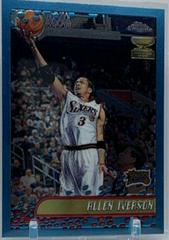 Allen Iverson #3 Basketball Cards 2001 Topps Chrome Prices