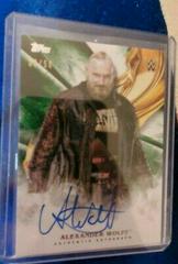 Alexander Wolfe [Green] Wrestling Cards 2019 Topps WWE Undisputed Autographs Prices