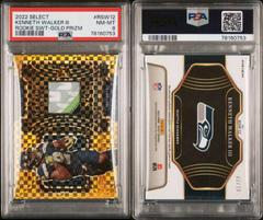 Kenneth Walker III [Gold] #RSW-12 Football Cards 2022 Panini Select Rookie Swatches Prices