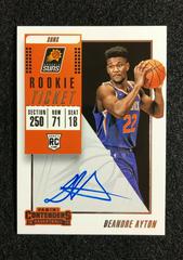 DeAndre Ayton [Ball High Autograph] #102 Basketball Cards 2018 Panini Contenders Prices