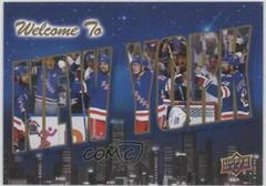 New York Rangers [Gold] #WT-20 Hockey Cards 2022 Upper Deck Welcome To Prices