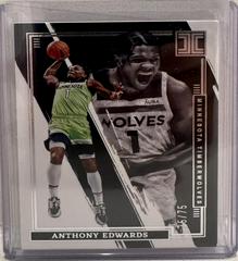 Anthony Edwards [Silver] #77 Basketball Cards 2021 Panini Impeccable Prices