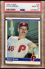 Kevin Gross #32 Baseball Cards 1984 Fleer Prices