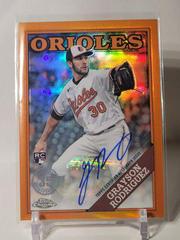 Grayson Rodriguez [Orange] #88CA-GR Baseball Cards 2023 Topps Chrome Update 1988 Autographs Prices