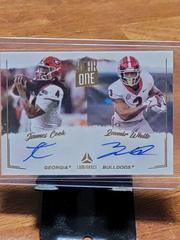 Zamir White, James Cook #YDS-CW Football Cards 2022 Panini Luminance Year One Dual Signatures Prices