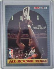 1990-91 NBA HOOPS DAVID ROBINSON ROOKIE CARD