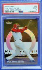 Ken Griffey Jr. [Gold Refractor] #66 Baseball Cards 2005 Finest Prices