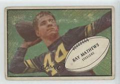 Ray Mathews Football Cards 1953 Bowman Prices