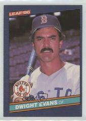 Dwight Evans #127 Baseball Cards 1986 Leaf Prices