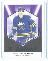 Tage Thompson [Purple] Hockey Cards 2022 SP Authentic Profiles Prices