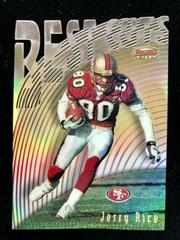 Jerry Rice [Refractor] #BC20 Football Cards 1997 Bowman's Best Cut Prices