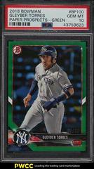 Gleyber Torres [Green] #BP100 Baseball Cards 2018 Bowman Paper Prospects Prices
