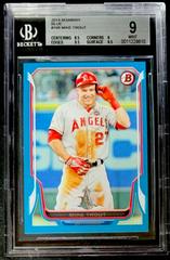 Mike Trout [Blue] Baseball Cards 2014 Bowman Prices