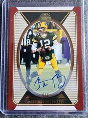 Aaron Rodgers [Red Autograph] #33 Football Cards 2022 Panini Legacy Prices