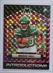 Breece Hall [Purple] Football Cards 2022 Panini Mosaic Introductions Prices