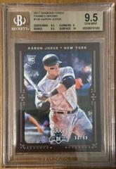Aaron Judge [Framed Brown] #138 Baseball Cards 2017 Panini Diamond Kings Prices