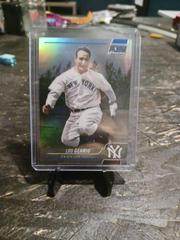 Lou Gehrig [Blue] #4 Baseball Cards 2022 Stadium Club Chrome Prices