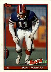 Scott Norwood #40 Football Cards 1991 Topps Prices