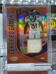 Justin Simmons [Orange] #CG-JS Football Cards 2022 Panini Certified Gamers Mirror Prices
