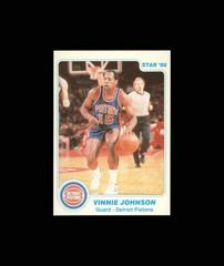 Vinnie Johnson Basketball Cards 1985 Star Prices