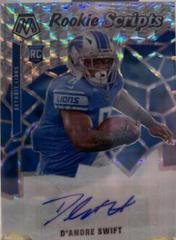 D'Andre Swift Football Cards 2020 Panini Mosaic Rookie Scripts Prices