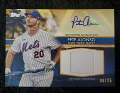 Pete Alonso Baseball Cards 2022 Topps Update All Star Stitches Autographs Prices