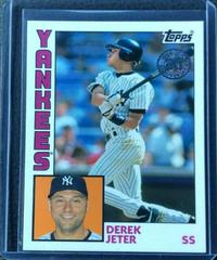 Derek Jeter [150th Anniversary] #T84-23 Baseball Cards 2019 Topps 1984 Baseball Prices