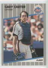 Gary Carter Baseball Cards 1989 Fleer Glossy Prices