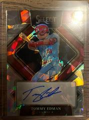 Tommy Edman [Cracked Ice] Baseball Cards 2022 Panini Select Signatures Prices