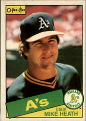 Mike Heath #396 Baseball Cards 1985 O Pee Chee Prices