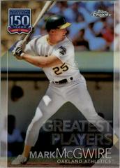 Mark McGwire #9 Baseball Cards 2019 Topps Chrome Update 150 Years of Professional Baseball Prices