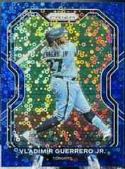 Vladimir Guerrero Jr. [Blue Velocity] Baseball Cards 2021 Panini Prizm Prices