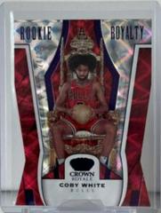 Coby White [Purple] #9 Basketball Cards 2019 Panini Crown Royale Rookie Royalty Prices