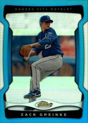 Zack Greinke Baseball Cards 2009 Finest Prices
