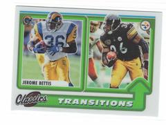 Jerome Bettis [Green] Football Cards 2022 Panini Classics Transitions Prices